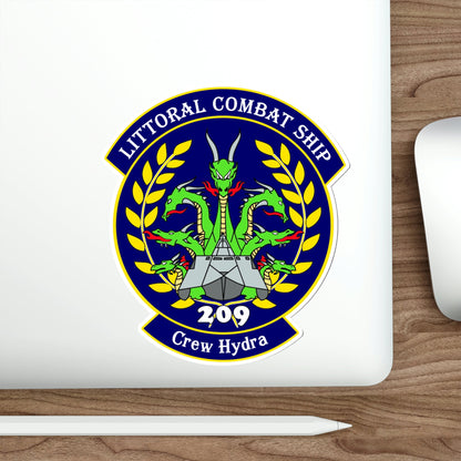 LCS Littoral Combat Ship Crew Hydra (U.S. Navy) STICKER Vinyl Die-Cut Decal-The Sticker Space