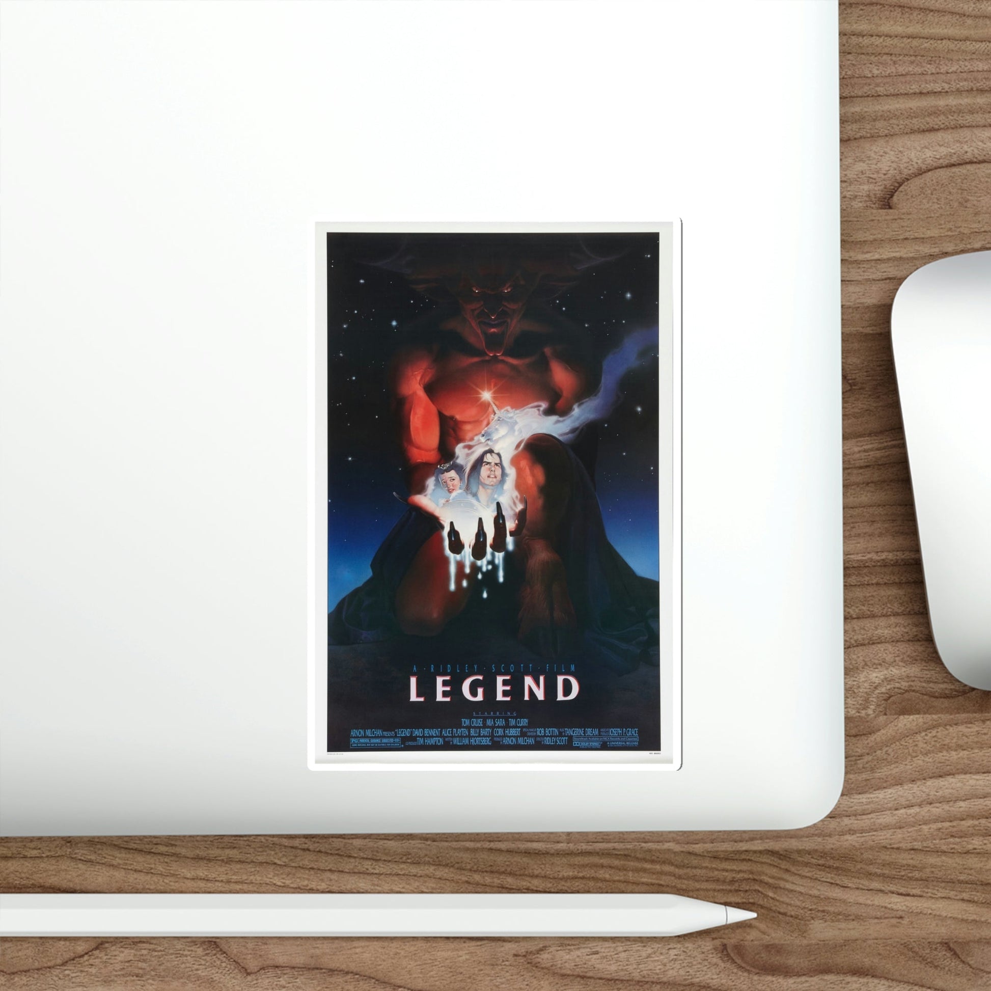 Legend 1986 Movie Poster STICKER Vinyl Die-Cut Decal-The Sticker Space