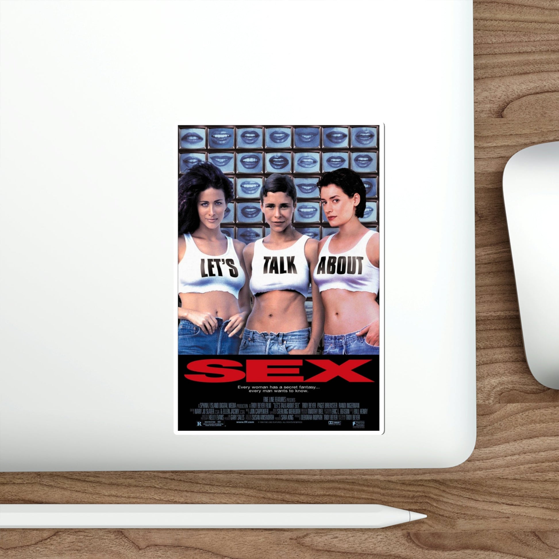 Lets Talk About Sex 1998 Movie Poster STICKER Vinyl Die-Cut Decal – The  Sticker Space