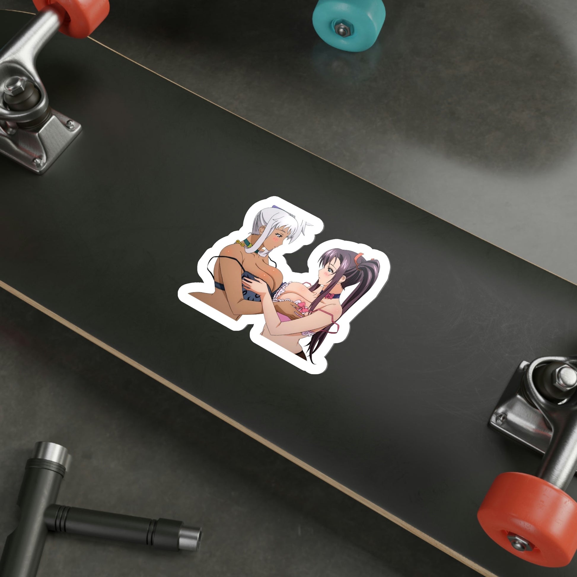 Maken-Ki! - Haruko Amaya & Chacha Akaza (Anime/Ecchi/Waifu) STICKER Vinyl Die-Cut Decal-The Sticker Space