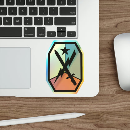 Maneuver Center of Excellence Fort Benning Georgia (U.S. Army) Holographic STICKER Die-Cut Vinyl Decal-The Sticker Space