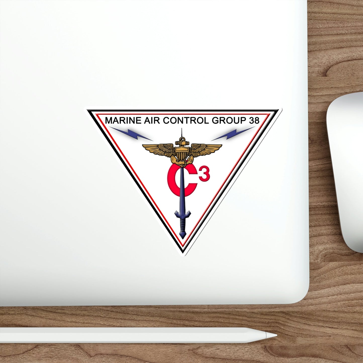 Marine Air Control Group 38 (USMC) STICKER Vinyl Die-Cut Decal-The Sticker Space