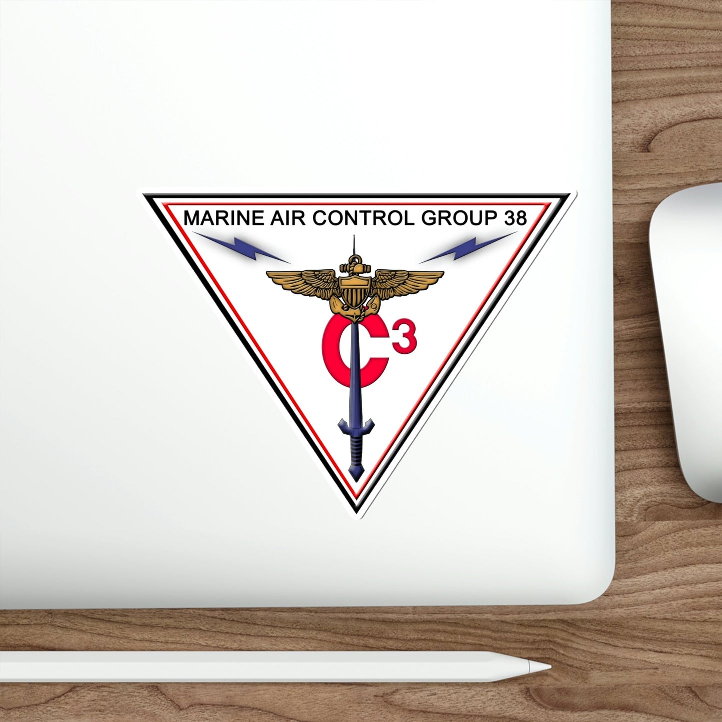 Marine Air Control Group 38 (USMC) STICKER Vinyl Die-Cut Decal-The Sticker Space