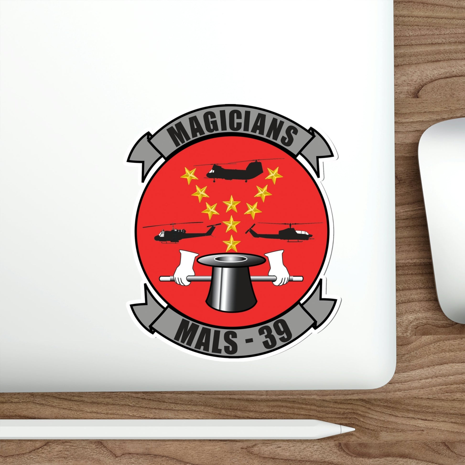 Marine Aviation Logistics Squadron 39 (USMC) STICKER Vinyl Die-Cut Decal-The Sticker Space