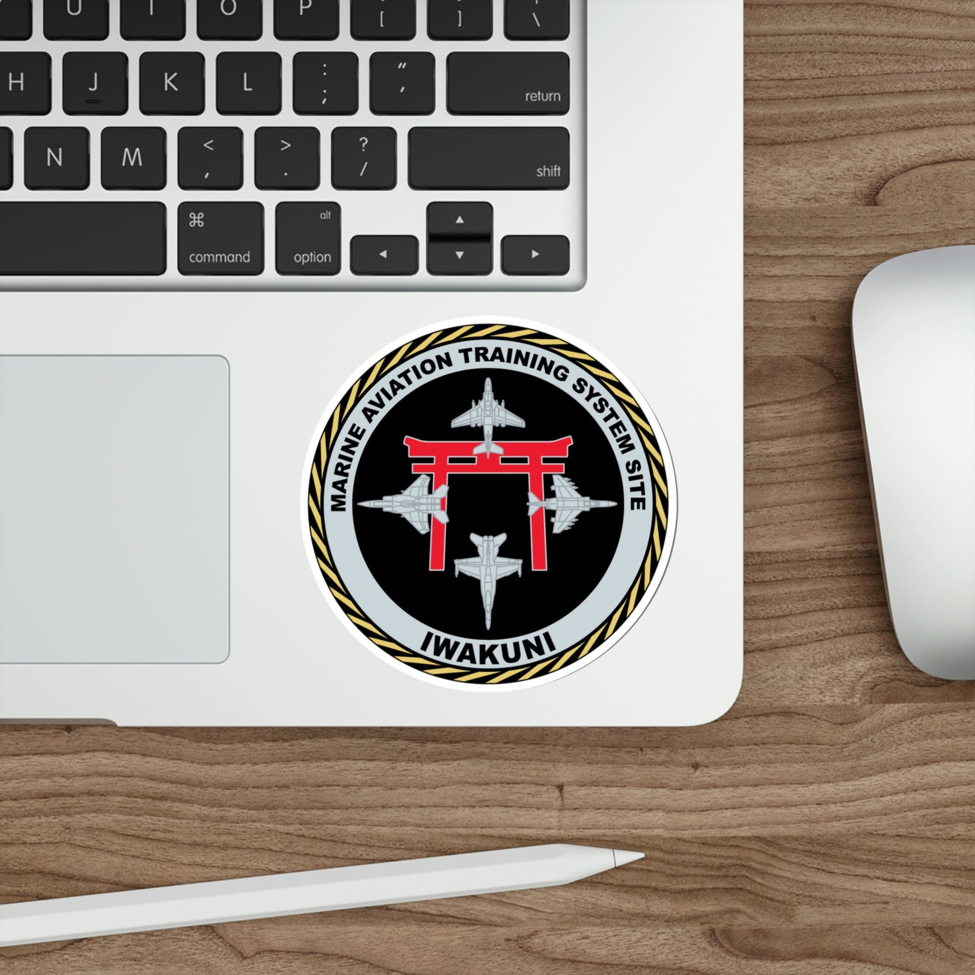 Marine Aviation Training System Site Iwakuni (USMC) STICKER Vinyl Die-Cut Decal-The Sticker Space