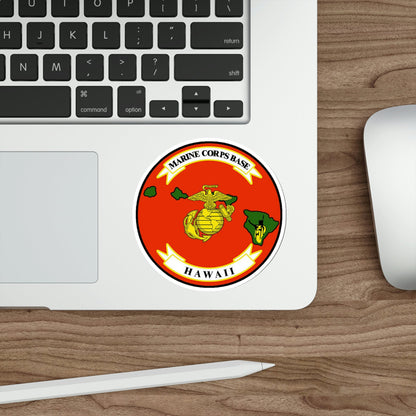 Marine Corps Base Hawaii (USMC) STICKER Vinyl Die-Cut Decal-The Sticker Space