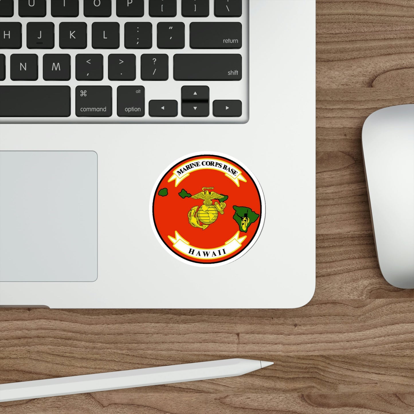 Marine Corps Base Hawaii (USMC) STICKER Vinyl Die-Cut Decal-The Sticker Space