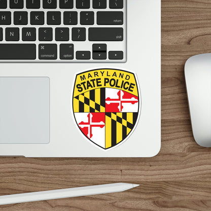 Maryland State Police STICKER Vinyl Die-Cut Decal-The Sticker Space