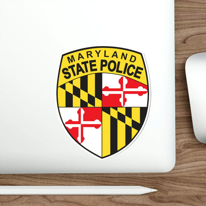 Maryland State Police STICKER Vinyl Die-Cut Decal-The Sticker Space