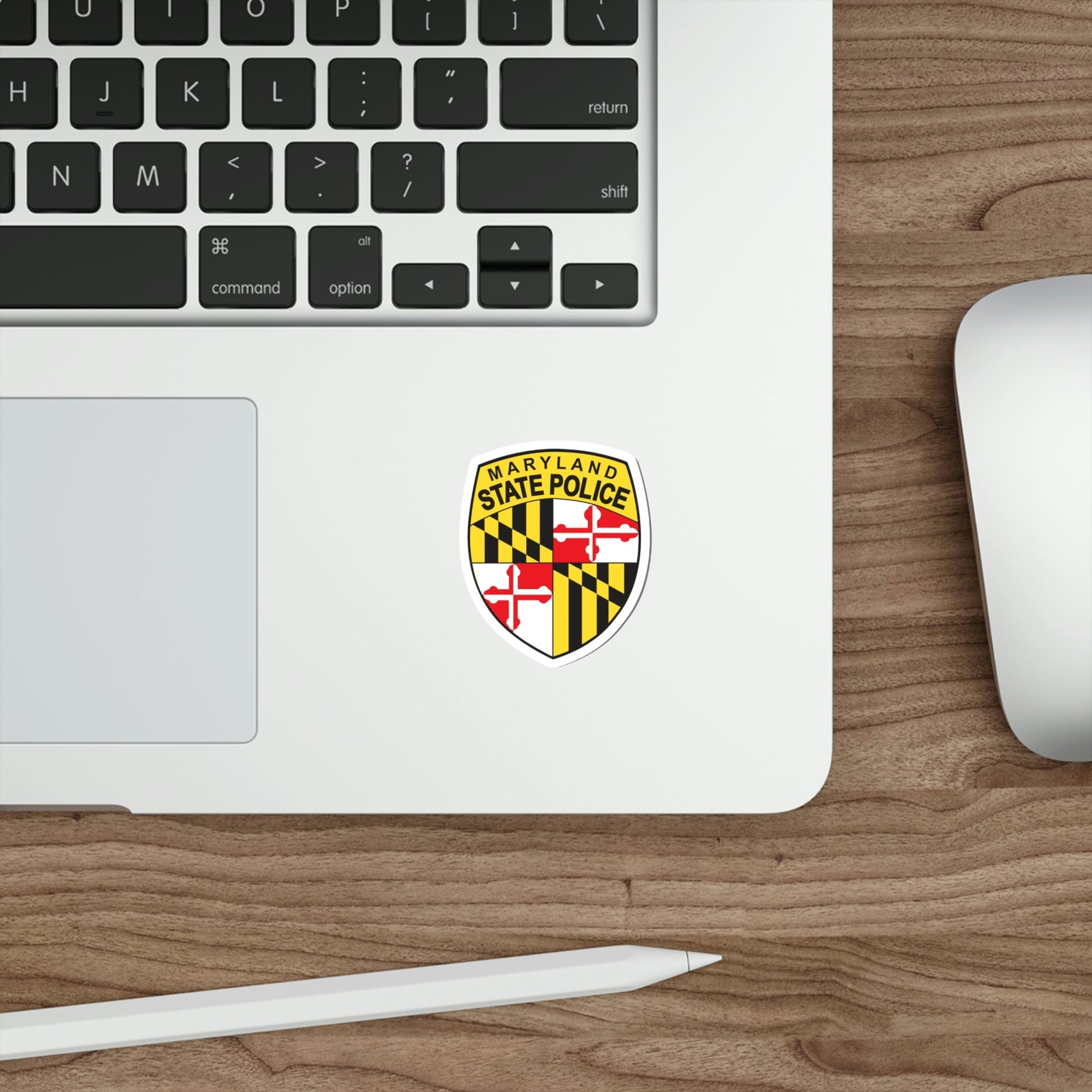 Maryland State Police STICKER Vinyl Die-Cut Decal-The Sticker Space