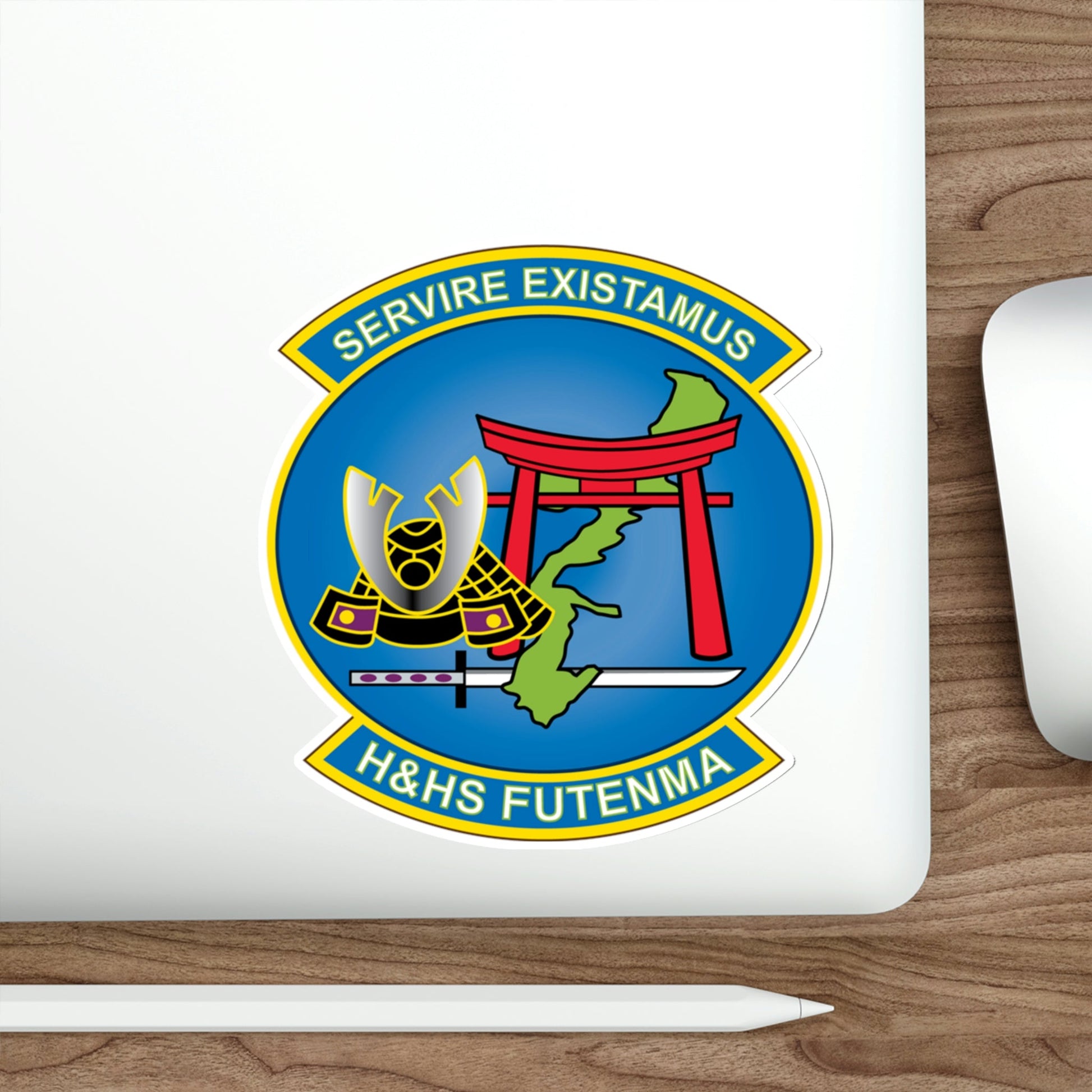 MCAS Futenma H&HS Futenma (USMC) STICKER Vinyl Die-Cut Decal-The Sticker Space