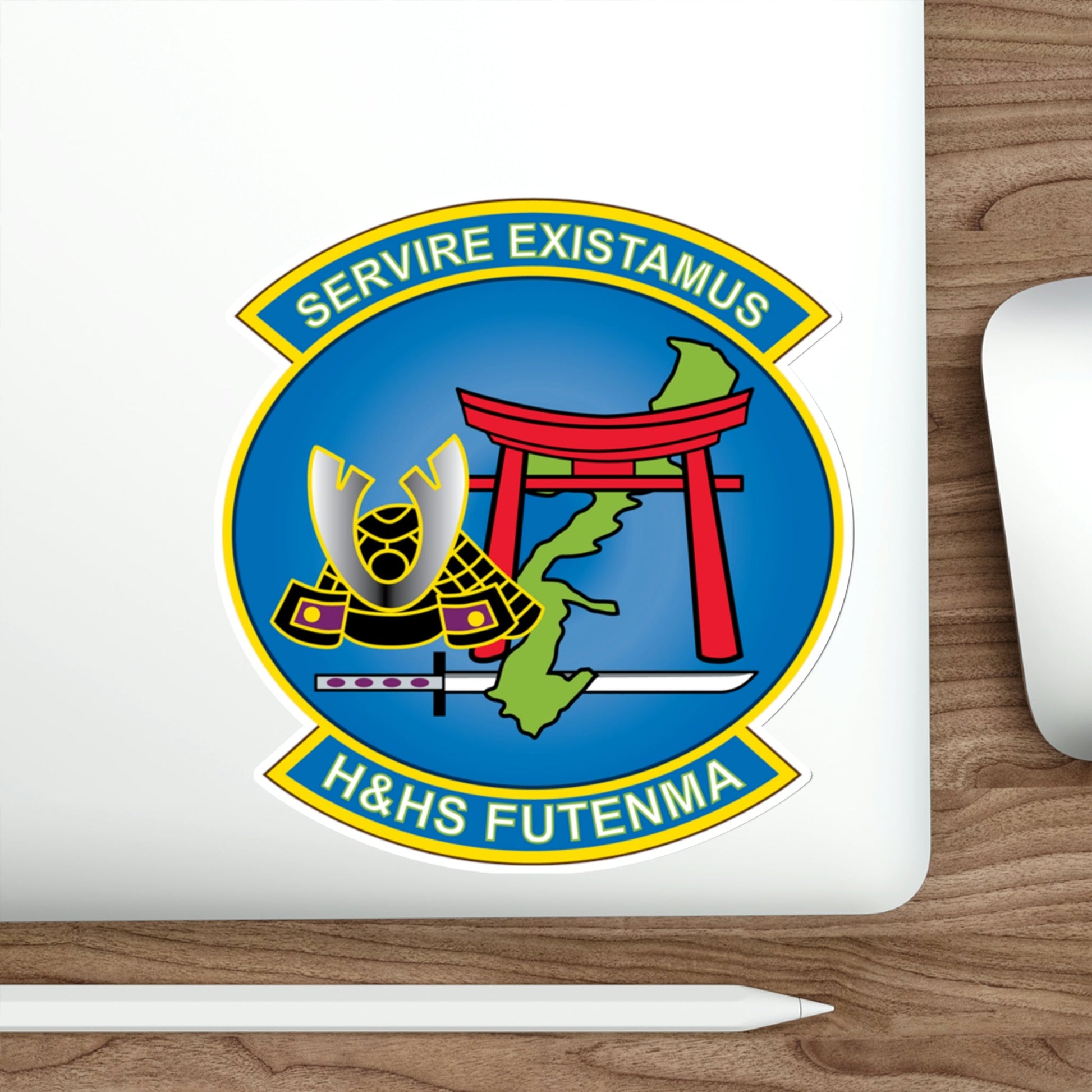 MCAS Futenma H&HS Futenma (USMC) STICKER Vinyl Die-Cut Decal-The Sticker Space