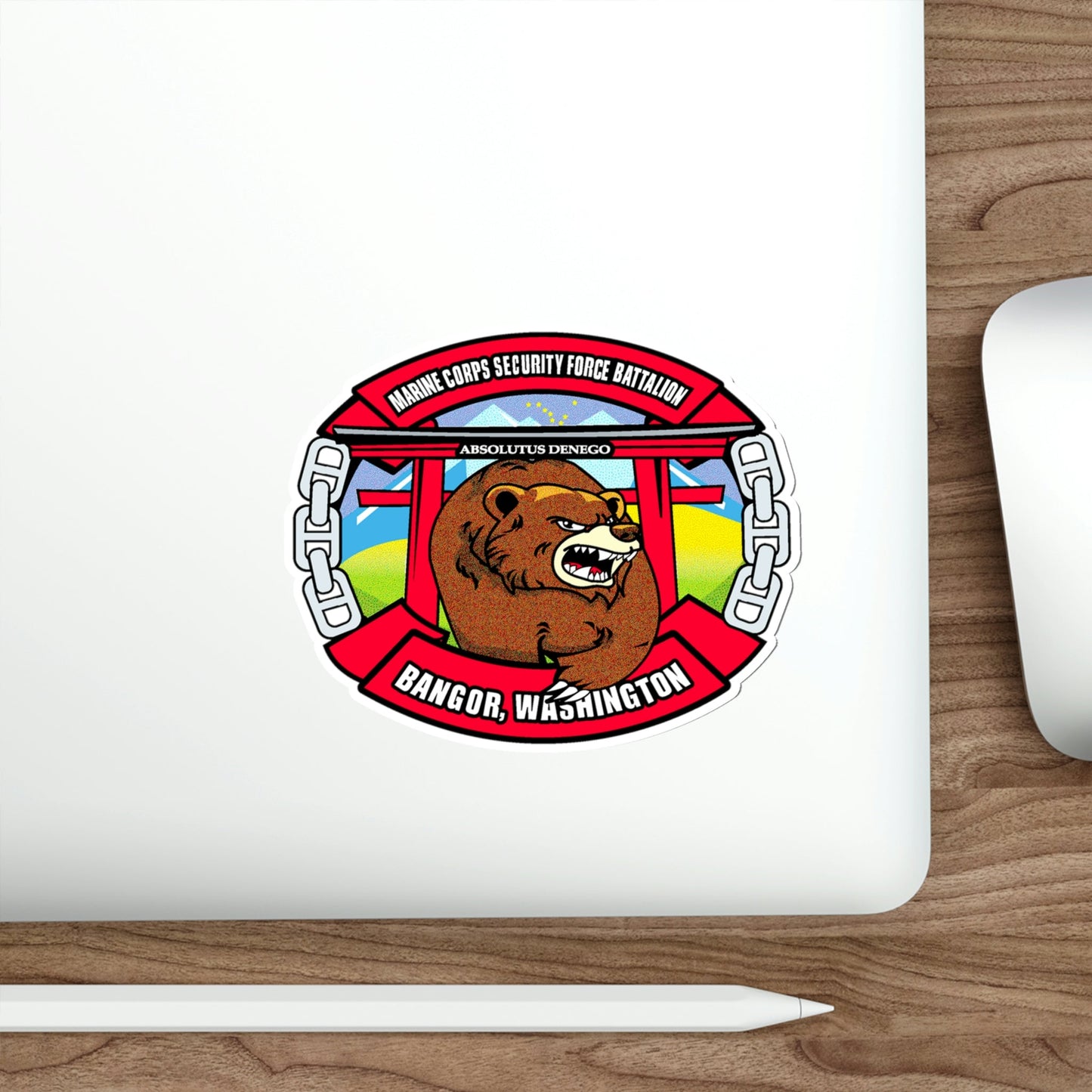 MCSFB BANGOR CHIEFS MESS (USMC) STICKER Vinyl Die-Cut Decal-The Sticker Space