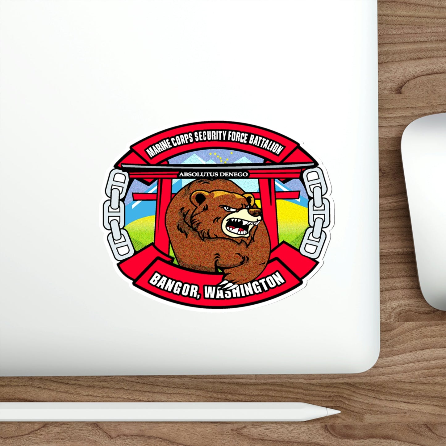 MCSFB BANGOR CHIEFS MESS (USMC) STICKER Vinyl Die-Cut Decal-The Sticker Space