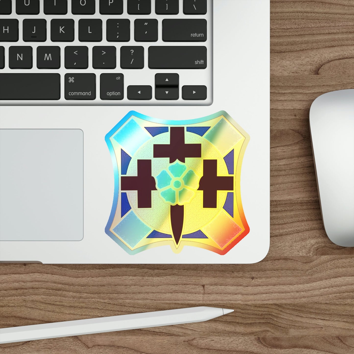 MEDDAC Fort McPherson US (U.S. Army) Holographic STICKER Die-Cut Vinyl Decal-The Sticker Space