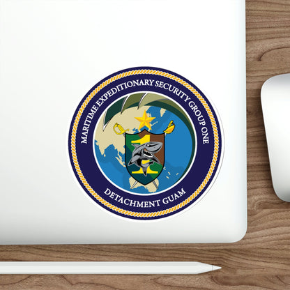 MESG 1 Det Guam Maritime Expeditionary Security Group One (U.S. Navy) STICKER Vinyl Die-Cut Decal-The Sticker Space