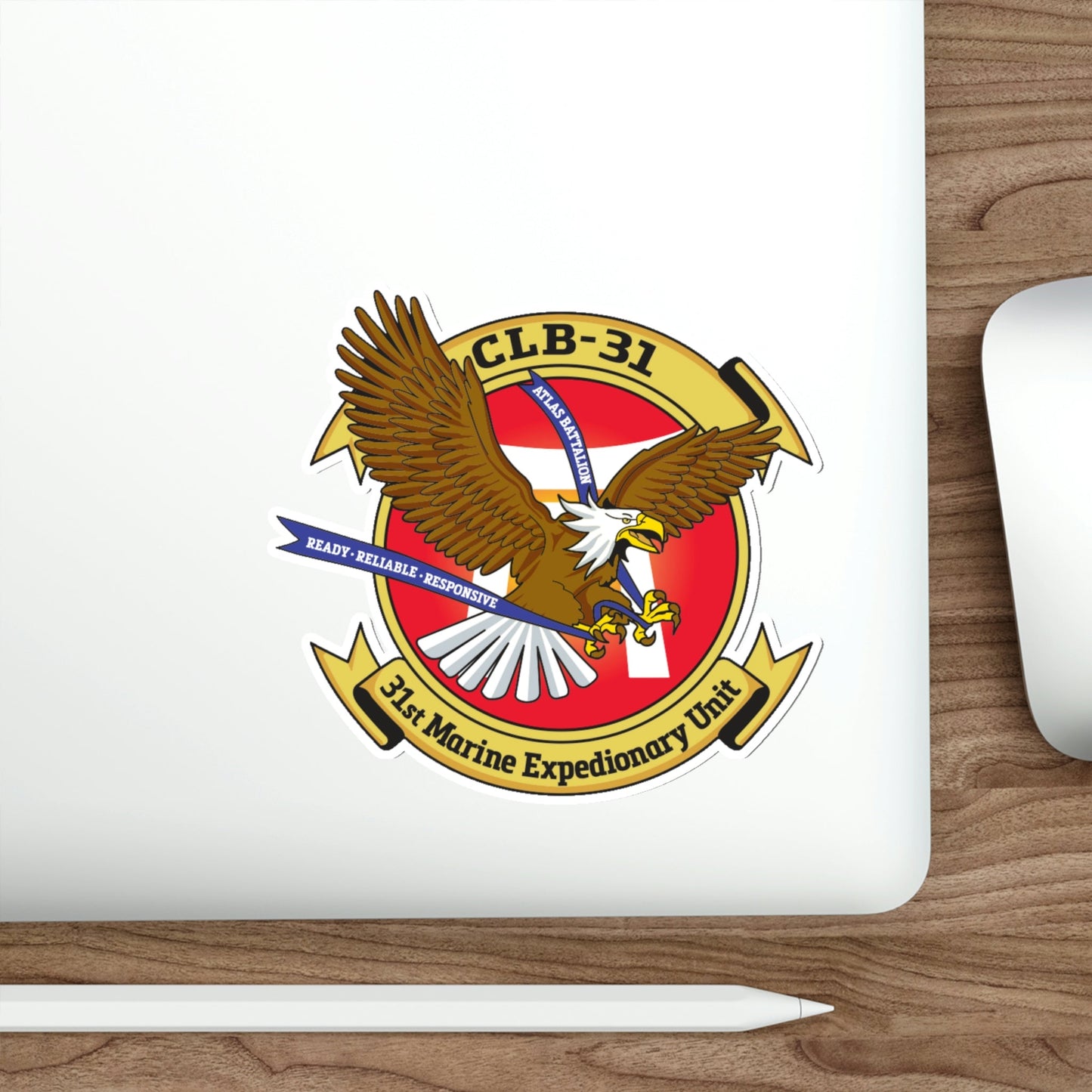 MEU CLB 31 (USMC) STICKER Vinyl Die-Cut Decal-The Sticker Space