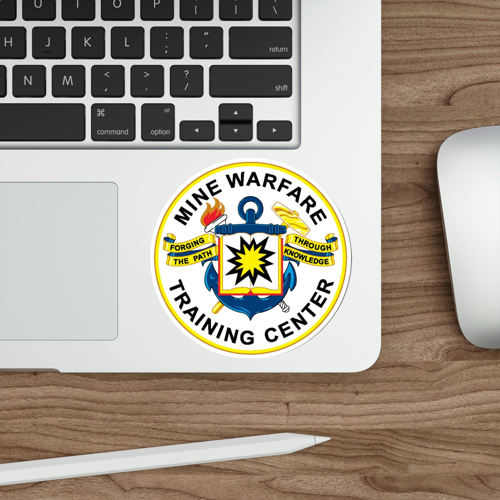 Mine Warfare Training Center (U.S. Navy) STICKER Vinyl Die-Cut Decal-The Sticker Space