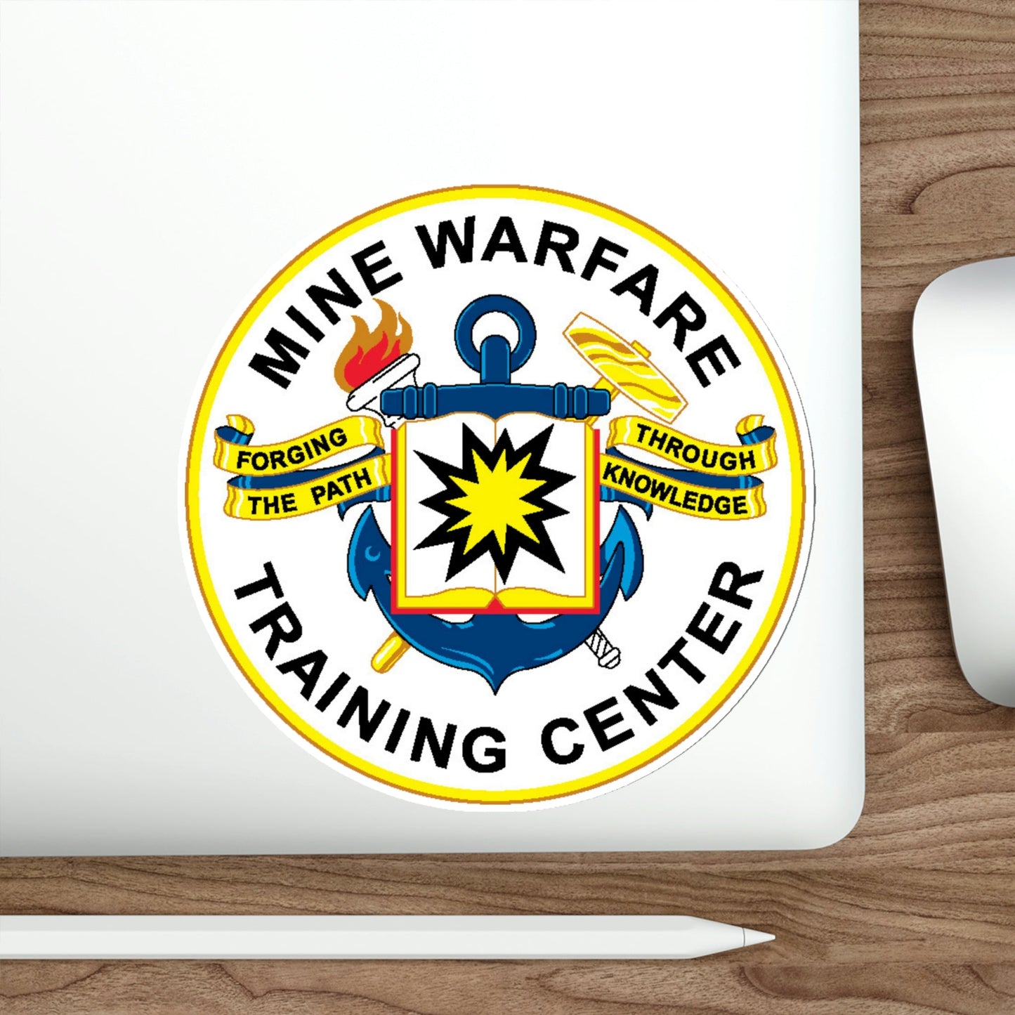 Mine Warfare Training Center (U.S. Navy) STICKER Vinyl Die-Cut Decal-The Sticker Space