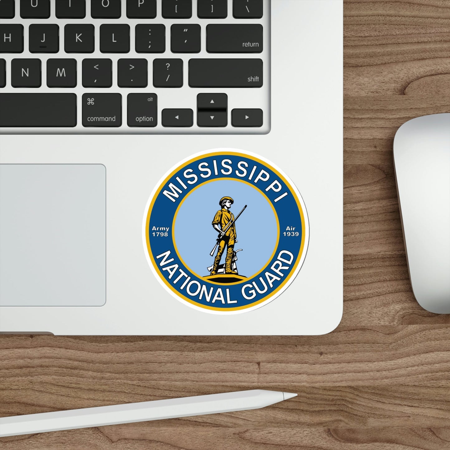 Mississippi National Guard STICKER Vinyl Die-Cut Decal-The Sticker Space