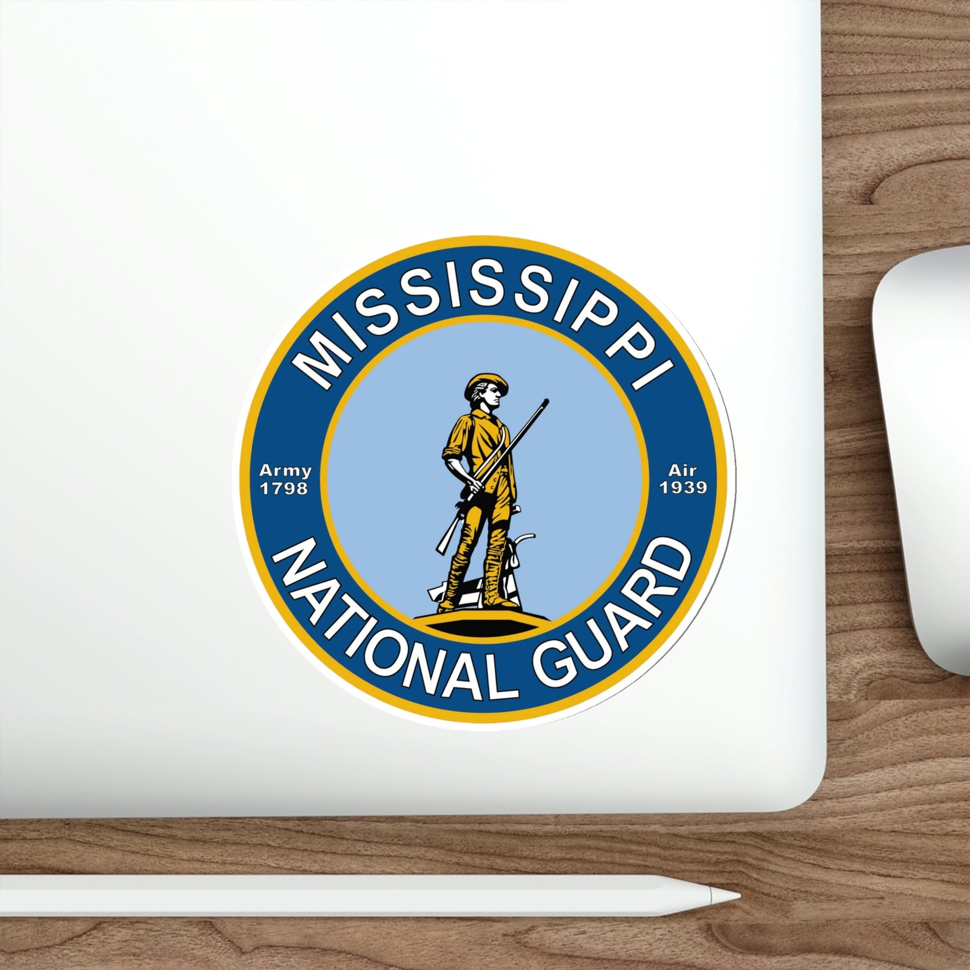 Mississippi National Guard STICKER Vinyl Die-Cut Decal-The Sticker Space