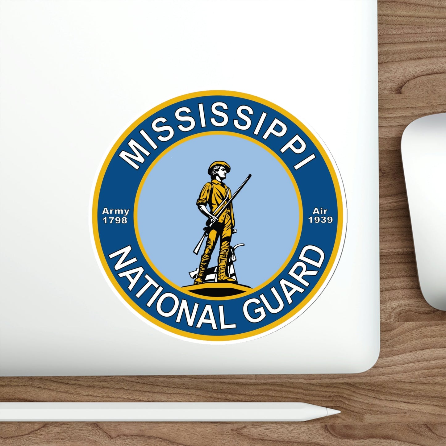 Mississippi National Guard STICKER Vinyl Die-Cut Decal-The Sticker Space