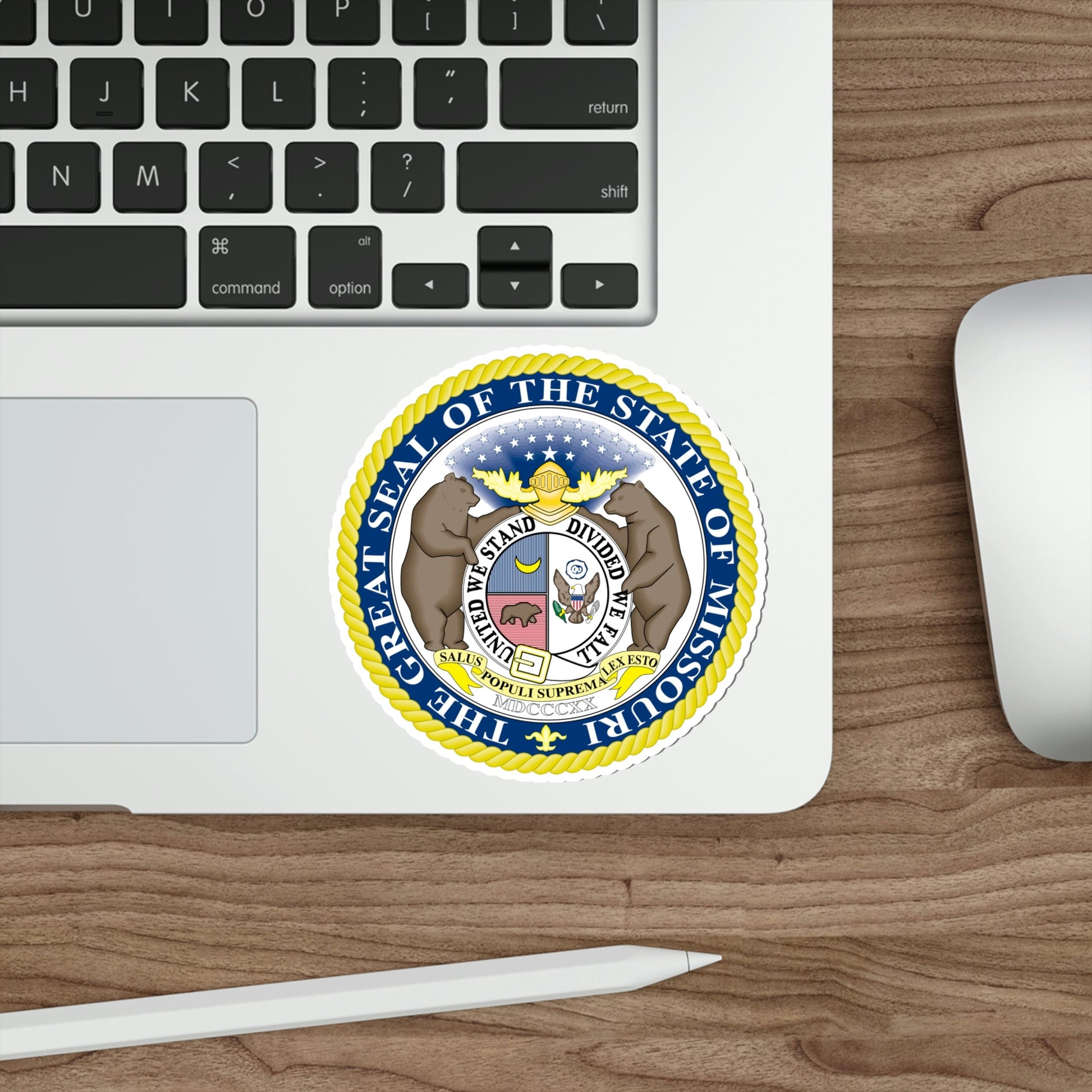 Missouri State Seal STICKER Vinyl Die-Cut Decal-The Sticker Space