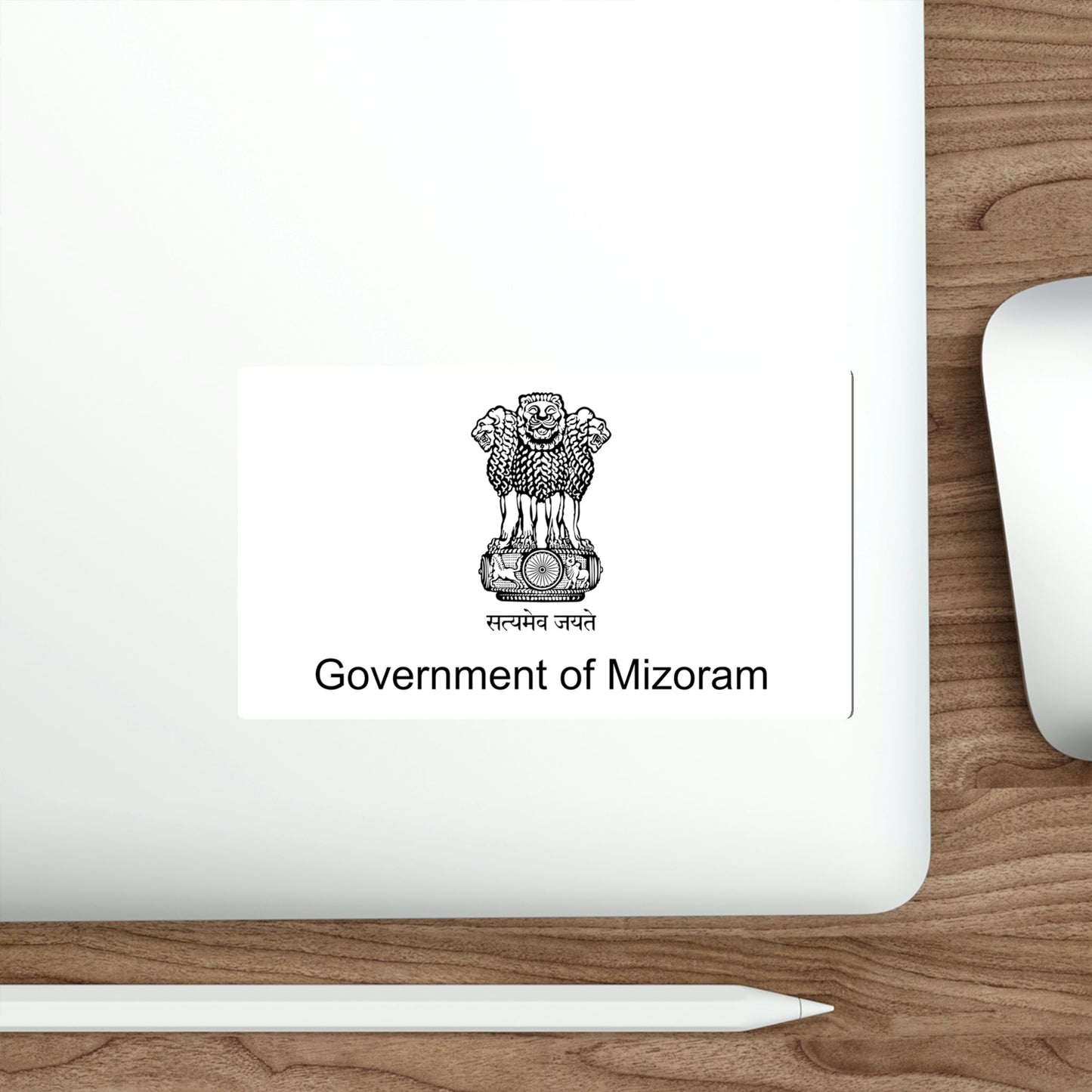 Mizoram Flag (India) STICKER Vinyl Die-Cut Decal-The Sticker Space