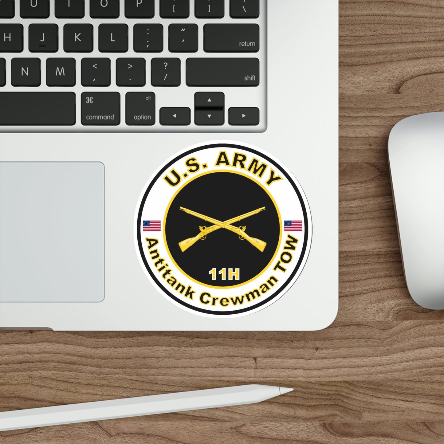 MOS 11H Antitank Crewman TOW (U.S. Army) STICKER Vinyl Die-Cut Decal-The Sticker Space