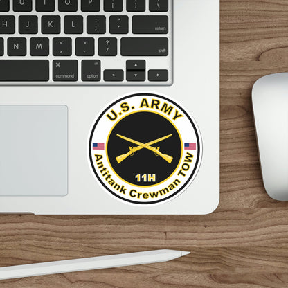 MOS 11H Antitank Crewman TOW (U.S. Army) STICKER Vinyl Die-Cut Decal-The Sticker Space