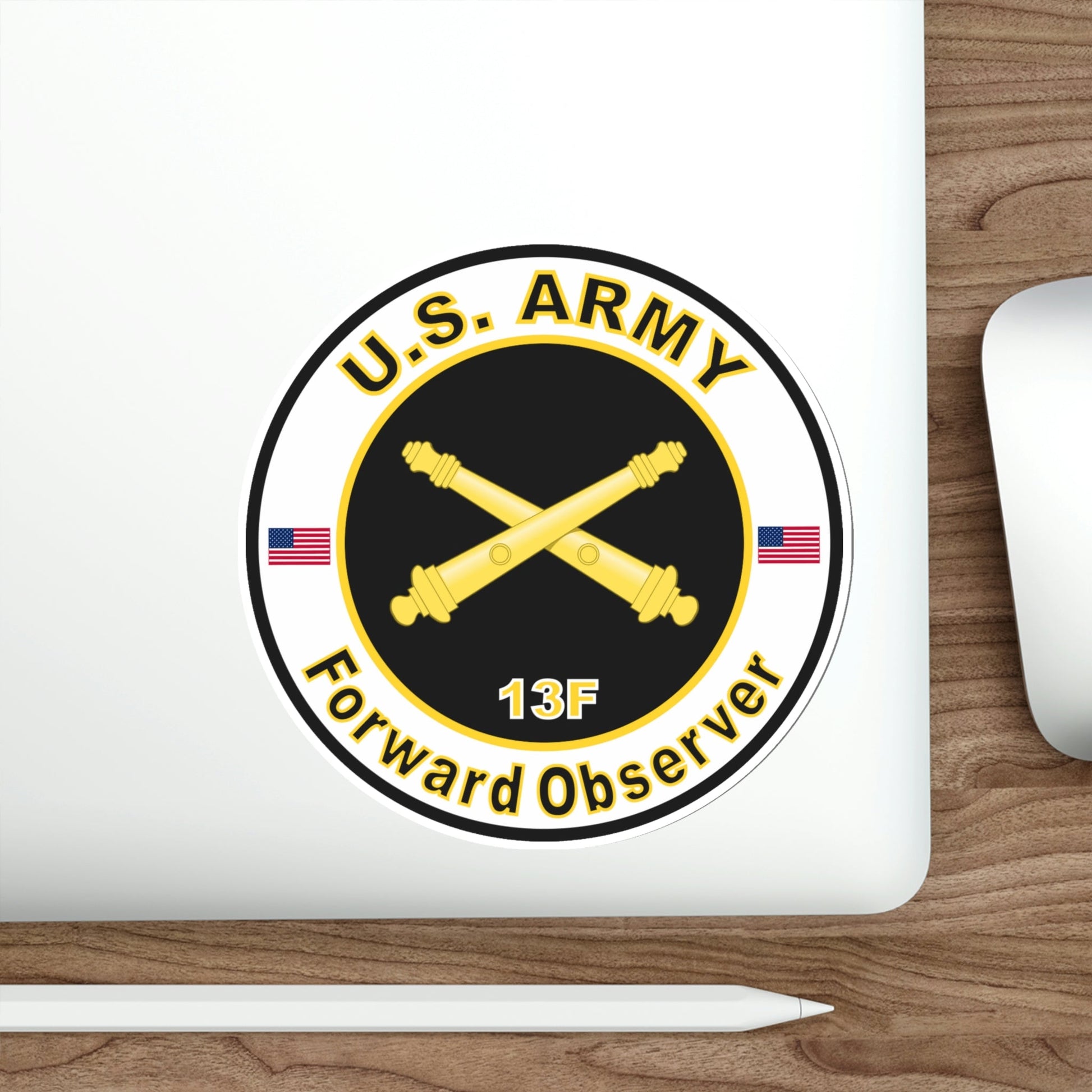 MOS 13F Forward Observer (U.S. Army) STICKER Vinyl Die-Cut Decal-The Sticker Space