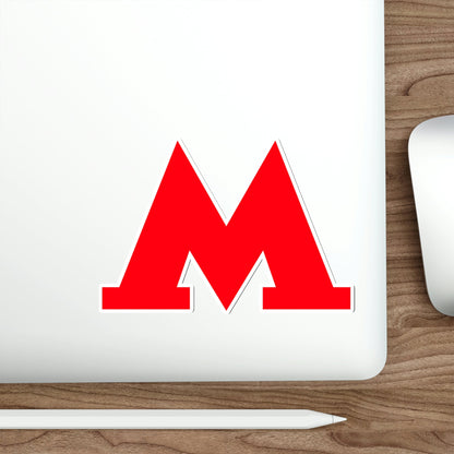 Moscow Metro STICKER Vinyl Die-Cut Decal-The Sticker Space