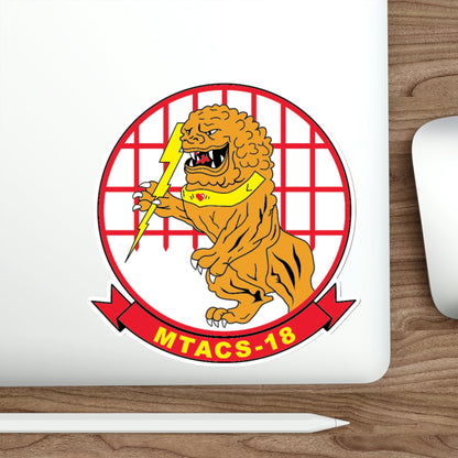 MTACS 18 (USMC) STICKER Vinyl Die-Cut Decal-The Sticker Space