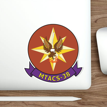 MTACS 38 Fire Chickens (USMC) STICKER Vinyl Die-Cut Decal-The Sticker Space