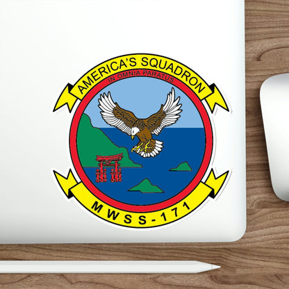 MWSS 171 America (USMC) STICKER Vinyl Die-Cut Decal-The Sticker Space