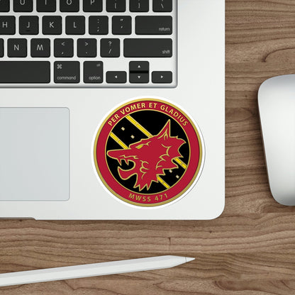 MWSS 471 (USMC) STICKER Vinyl Die-Cut Decal-The Sticker Space