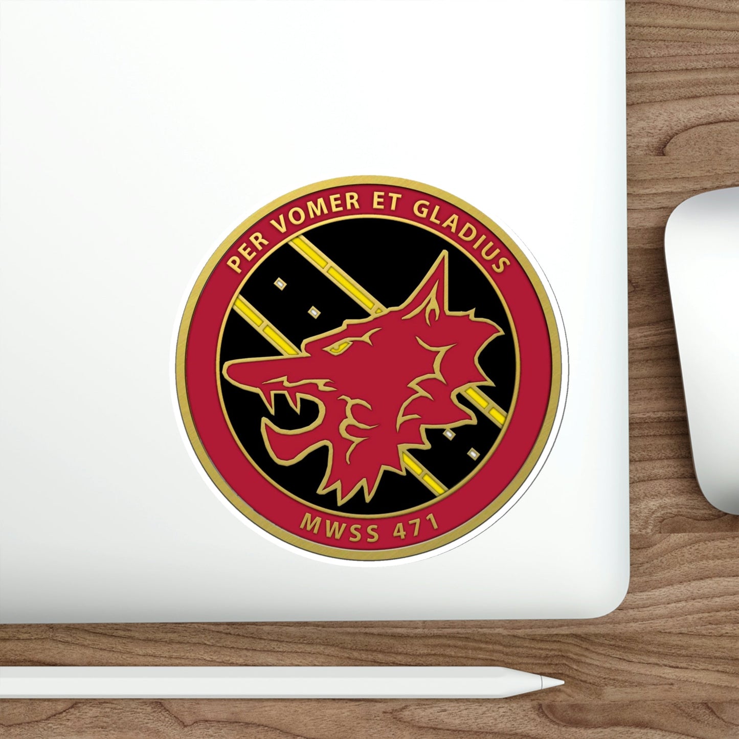 MWSS 471 (USMC) STICKER Vinyl Die-Cut Decal-The Sticker Space