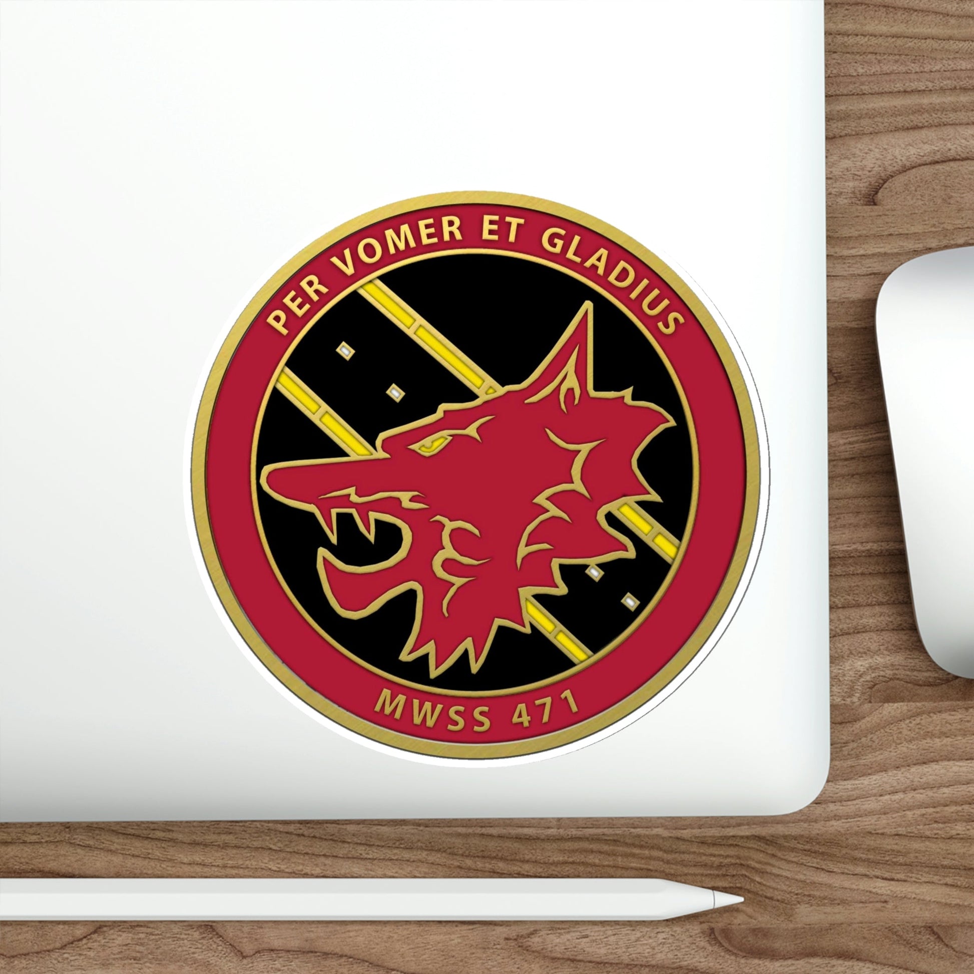 MWSS 471 (USMC) STICKER Vinyl Die-Cut Decal-The Sticker Space