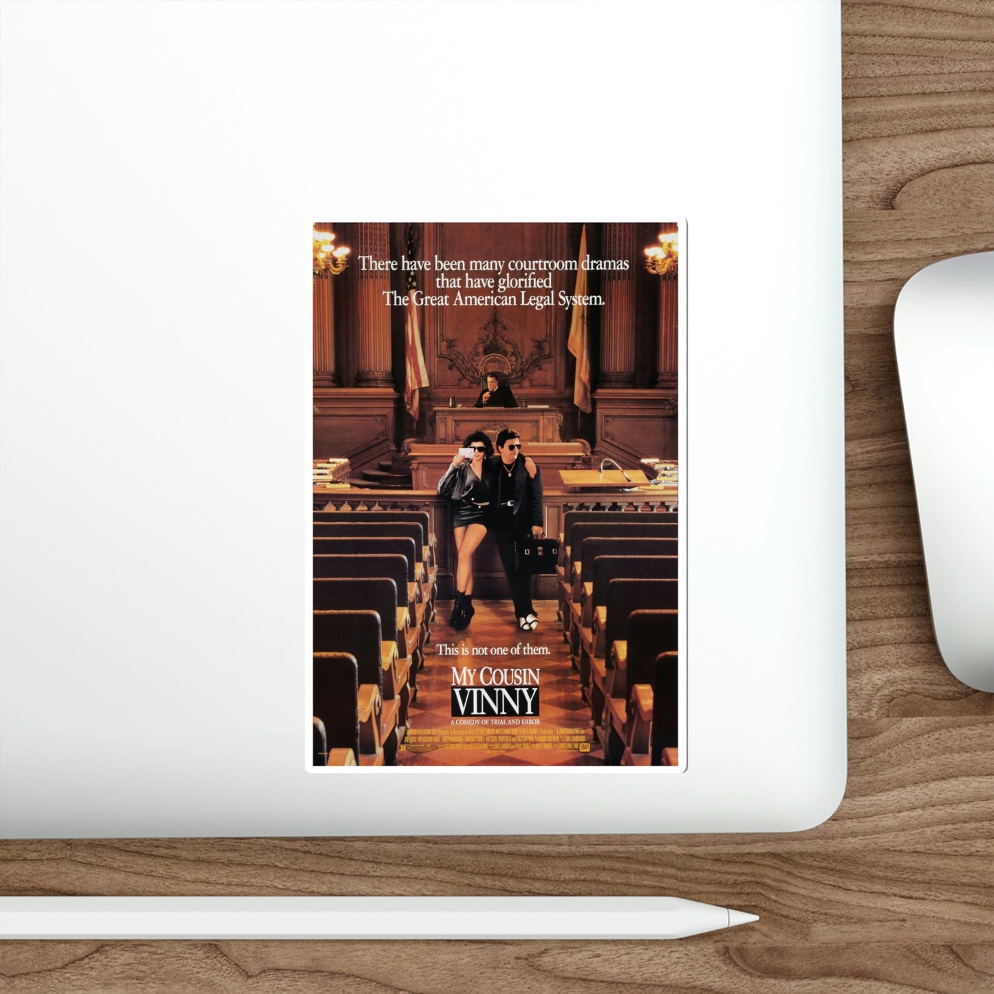 My Cousin Vinny 1992 Movie Poster STICKER Vinyl Die-Cut Decal-The Sticker Space