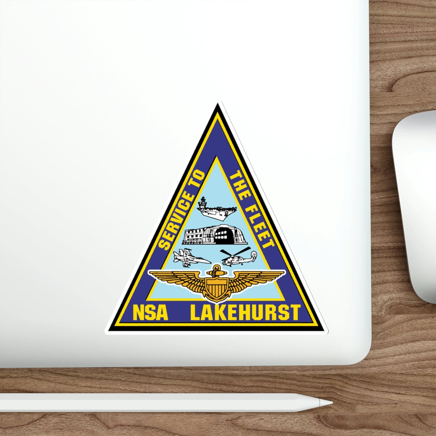 NAS Lakehurst (U.S. Navy) STICKER Vinyl Die-Cut Decal-The Sticker Space