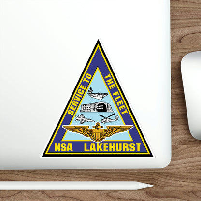 NAS Lakehurst (U.S. Navy) STICKER Vinyl Die-Cut Decal-The Sticker Space