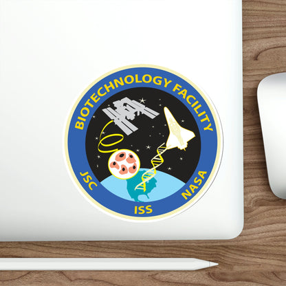 NASA Biotechnology Facility Science and Engineering Research and Development BTF Laboratory at the Johnson Space Center STICKER Vinyl Die-Cut Decal-The Sticker Space