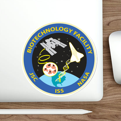 NASA Biotechnology Facility Science and Engineering Research and Development BTF Laboratory at the Johnson Space Center STICKER Vinyl Die-Cut Decal-The Sticker Space