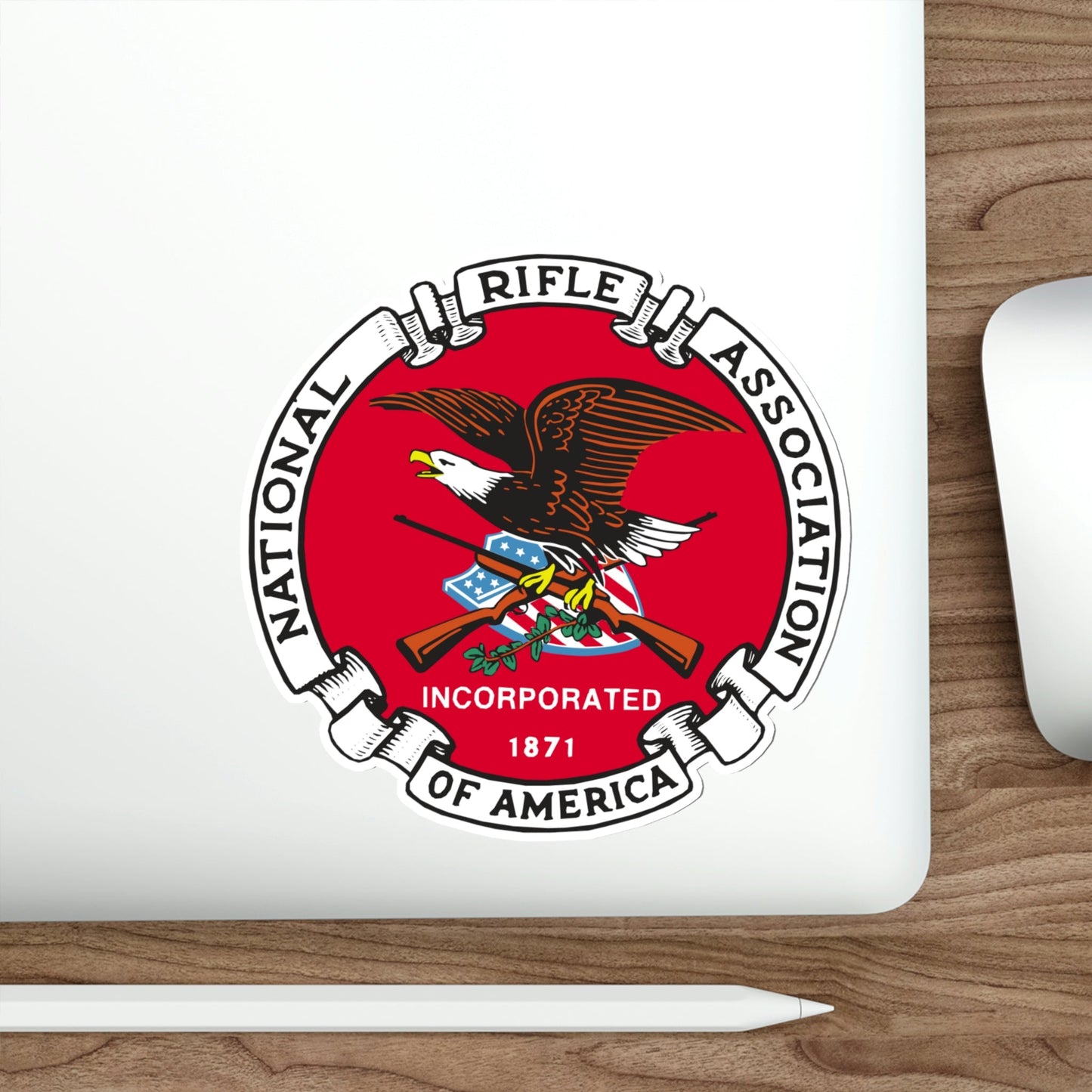 National Rifle Association STICKER Vinyl Die-Cut Decal-The Sticker Space