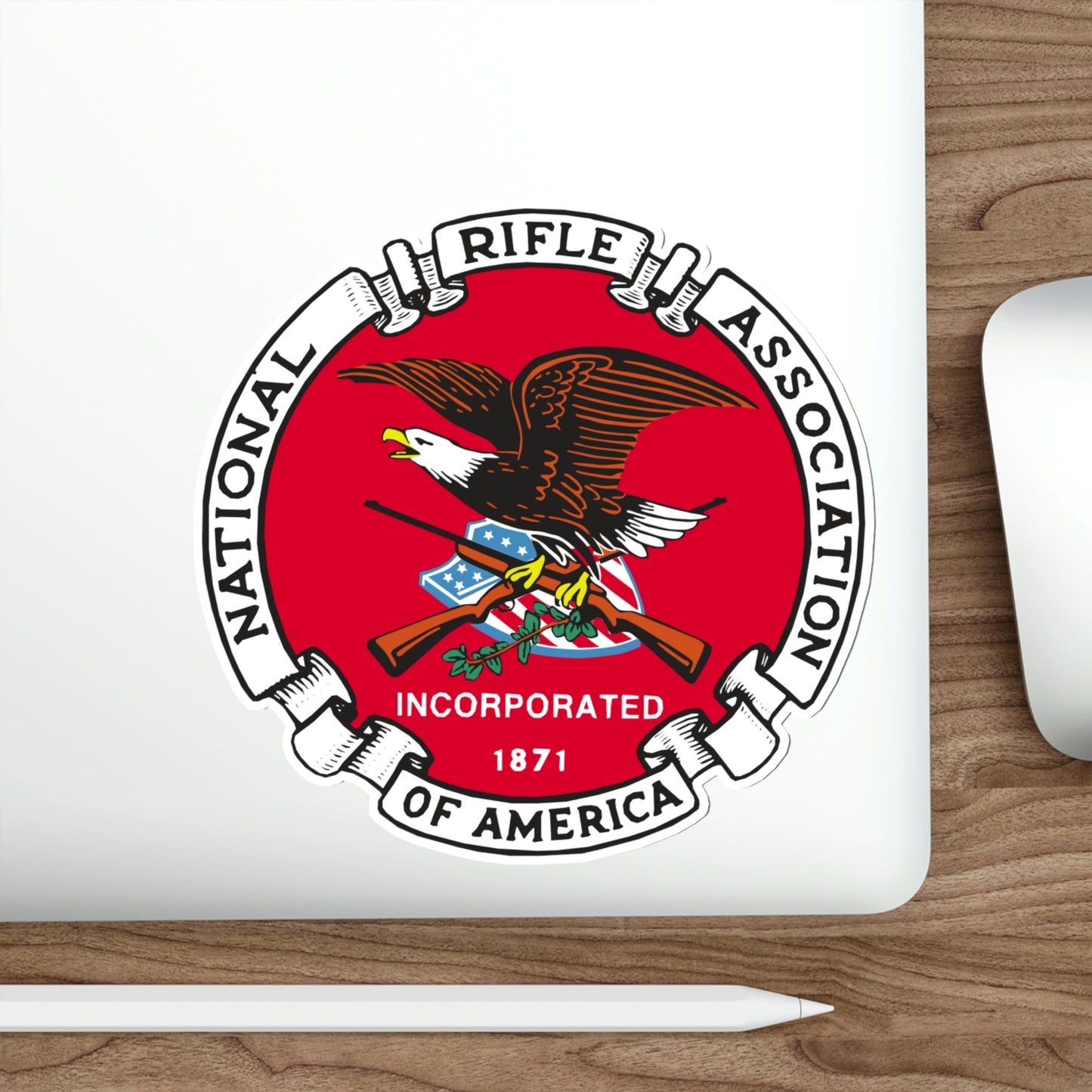 National Rifle Association STICKER Vinyl Die-Cut Decal-The Sticker Space