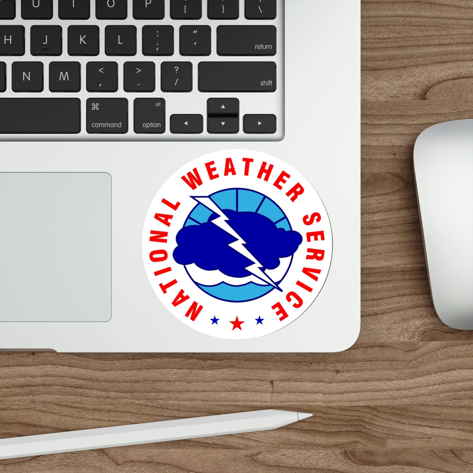 National Weather Service STICKER Vinyl Die-Cut Decal-The Sticker Space