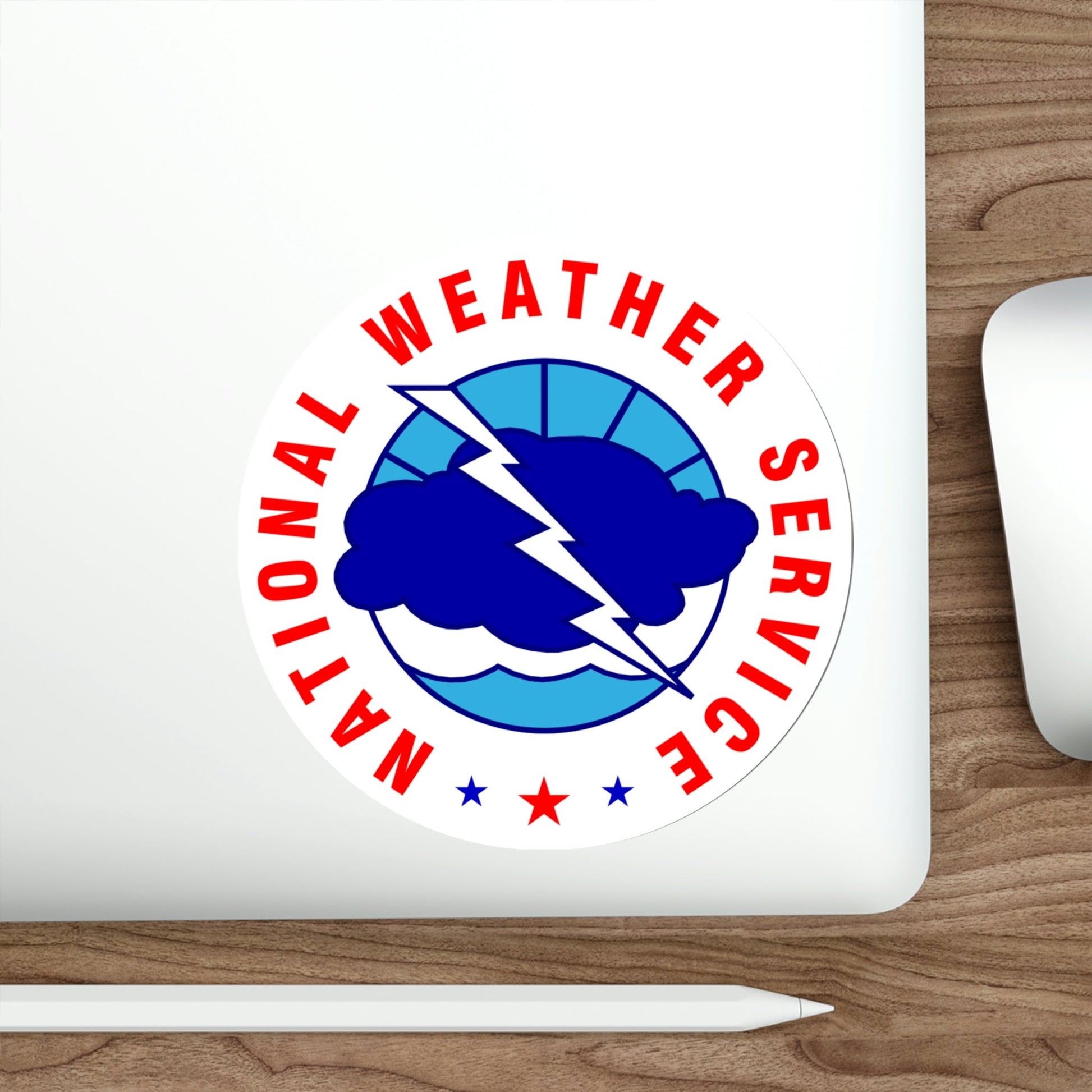 National Weather Service STICKER Vinyl Die-Cut Decal-The Sticker Space