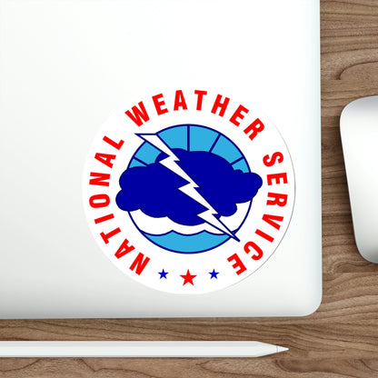 National Weather Service STICKER Vinyl Die-Cut Decal-The Sticker Space