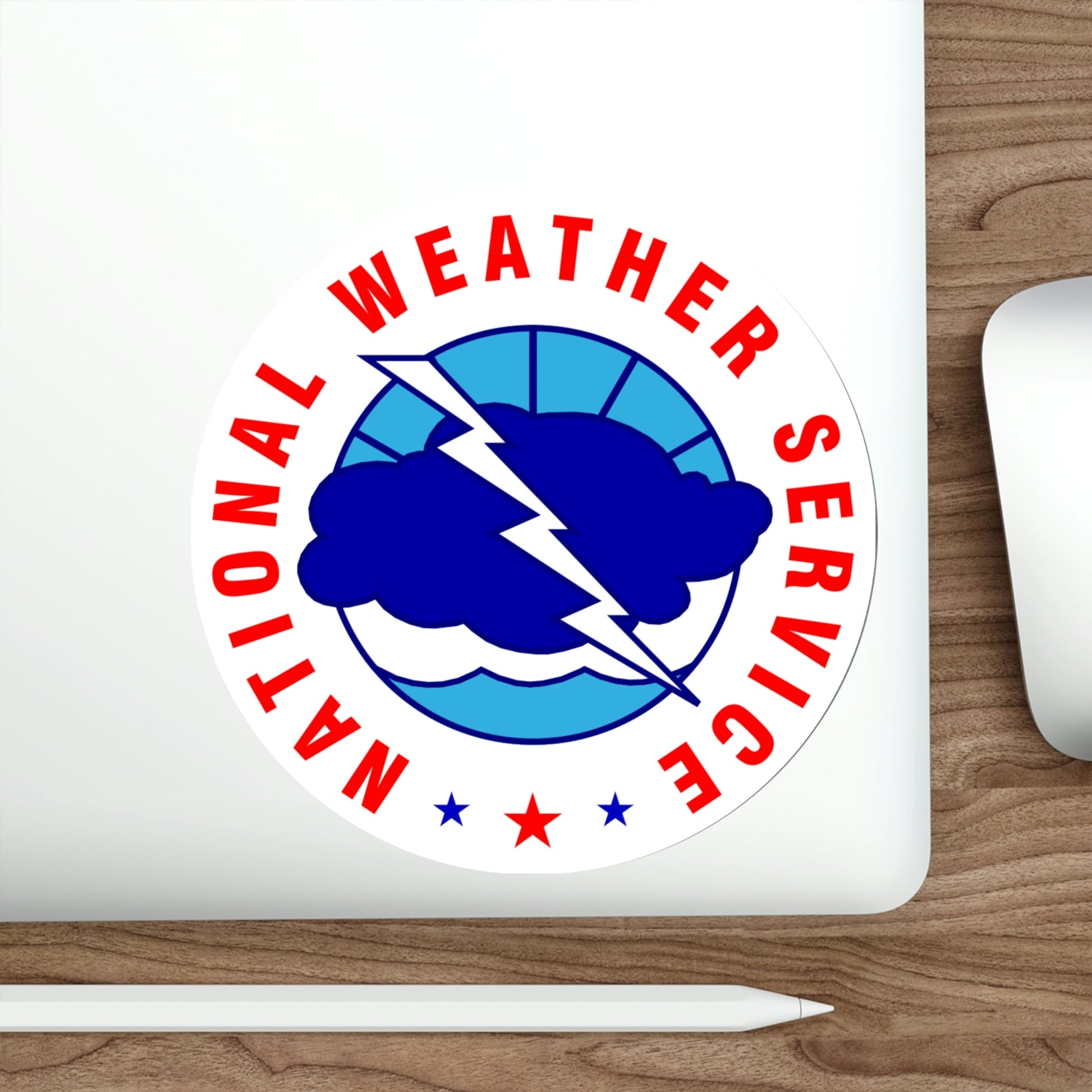 National Weather Service STICKER Vinyl Die-Cut Decal-The Sticker Space