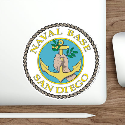 Naval Base San Diego (U.S. Navy) STICKER Vinyl Die-Cut Decal-The Sticker Space